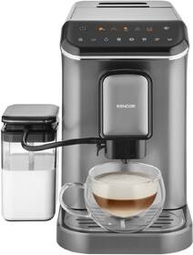 Automatický kávovar Sencor SES 8000BK stříbrná barva

