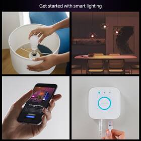 Startovací sada Philips Essential Bluetooth, 8 W, E27, White and Color Ambiance (3 ks) + Bridge kit 

 obrázek produktu 3 z 9