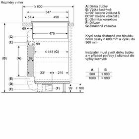 Indukční varná deska s odsáváním Bosch PXL811H26E XL FlexZones černá

 obrázek produktu 15 z 27