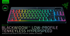 Klávesnice Razer BlackWidow V4 Low-profile Tenkeyless HyperSpeed (Green  Switch), US layout černá

 obrázek produktu 8 z 16