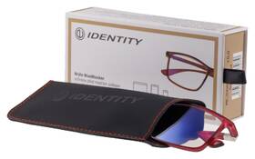 Počítačové brýle Identity s filtrem modrého světla, bez dioptrií vínové

 obrázek produktu 4 z 4