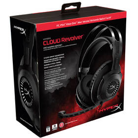 Headset HyperX Cloud Revolver Gaming - Gun Metal 

 obrázek produktu 10 z 10