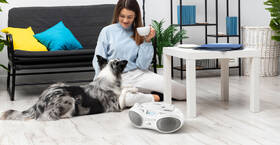 Radiopřijímač DAB+/CD JVC RD-E661W-DAB bílá barva
