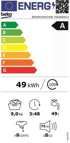 Pračka Beko BM3WFU4941WW bílá

 obrázek produktu 1 z 9