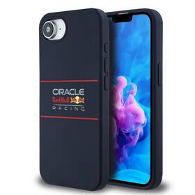 Kryt na mobil Red Bull Silicone Horizontal Logo MagSafe na Apple iPhone 16e modrý

 obrázek produktu 3 z 6