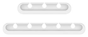 Držák AKASA Cable Cord Holder, 3x3-port + 2x5-port bílý

 obrázek produktu 5 z 6