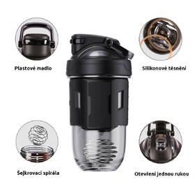 Šejkr GLOX 1029B 0,7 l černý

 obrázek produktu 6 z 6