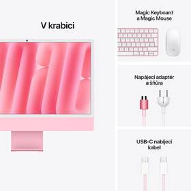 Počítač All In One Apple 24" M6 10×CPU 10×GPU, 16 GB, 256 GB - růžový CZ 

 obrázek produktu 7 z 7