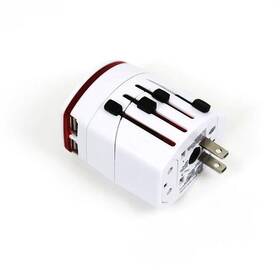 Cestovní adaptér PLATINET OTRA2-BK4in1, 1x USB bílý

 obrázek produktu 4 z 4