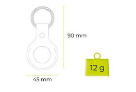 Klíčenka Mobile Origin AirTag Leather Keychain A6 černý

 obrázek produktu 6 z 7