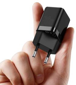 Nabíječka do sítě Baseus GaN3 IC USB-C, 30 W černá

 obrázek produktu 6 z 9