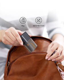 Cestovní adaptér Voltme VITO Go EzTravel 35W + kabel USB-C 60W černý

 obrázek produktu 2 z 4
