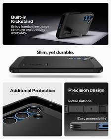 Kryt na mobil Spigen Tough Armor MagSafe na Samsung Galaxy S25 černý

 obrázek produktu 17 z 17