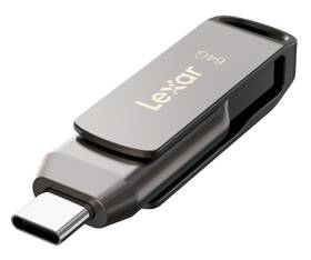 USB Flash Lexar JumpDrive D400 Dual, 64GB šedý

 obrázek produktu 4 z 6