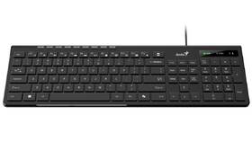 Klávesnice Genius Slimstar 230 II, drátová, copilot, USB, CZ+SK layout černá

 obrázek produktu 2 z 3
