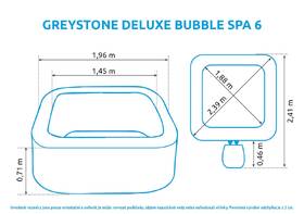 Vířivka Intex Bubble Greystone Deluxe 6 AP 28452NP šedá

 obrázek produktu 14 z 14