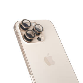 Ochranné sklo čočky fotoaparátu Epico Aluminium Lens Protector na Apple iPhone 16 Pro/16 Pro Max béžové

 obrázek produktu 1 z 2