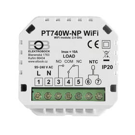 Termostat Elektrobock PT740W-NP WIFI bílý

 obrázek produktu 4 z 4