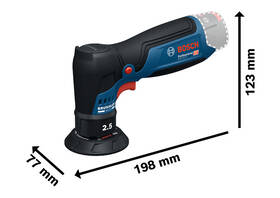 Excentrická bruska Bosch Professional GEX 12V-77 (bez baterie) 

 obrázek produktu 1 z 7