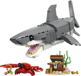 Stavebnice LEGO® Creator 3 v 1 31381 Divoký žralok a truhla s pokladem 

 obrázek produktu 1 z 8