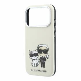 Kryt na mobil Karl Lagerfeld PU Semi Wrap Smooth Sketch Bodies Magsafe na Apple iPhone 18 Pro béžový

 obrázek produktu 1 z 6