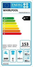 Pračka Whirlpool FWSF61053W EU bílá

 obrázek produktu 1 z 7