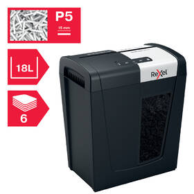 Skartovač Rexel Secure MC6 

 obrázek produktu 2 z 10