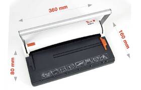 Vazač Peach PB300-15 Wire Binder, manuální, s děrovačem bílý

 obrázek produktu 1 z 5