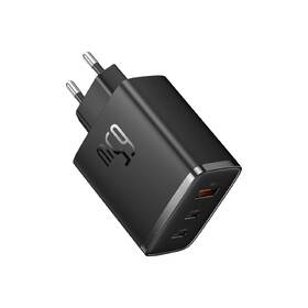 Nabíječka do sítě Baseus Cube Pro 65W, 2x USB-C, 1x USB černá

 obrázek produktu 3 z 4