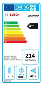 Mraznička Bosch GSN29VW3P bílá

 obrázek produktu 1 z 5