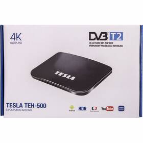 Set-top box Tesla TEH-500 černá barva
