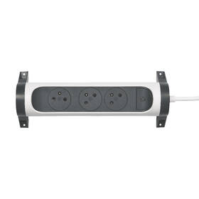 Kabel prodlužovací Legrand 3x zásuvka, s vypínačem, 3m černý/bílý

 obrázek produktu 2 z 4