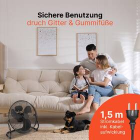 Ventilátor podlahový ProfiCare VL 3067 BK černý

 obrázek produktu 6 z 12