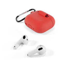 Pouzdro Epico Outdoor Cover s karabinou pro Apple AirPods 4 červené

 obrázek produktu 3 z 3