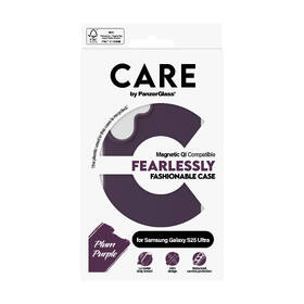 Kryt na mobil PanzerGlass Care Fearlessly Qi na Samsung Galaxy S25 Ultra fialový

 obrázek produktu 5 z 9