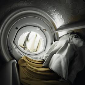 Set výrobků Miele WWD 380 WCS + TWD 640 WP bílá barva
