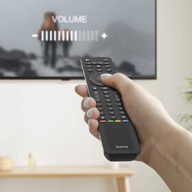 Dálkový ovladač Hama univerzální, 8v1, solární + USB-C černý

 obrázek produktu 2 z 4