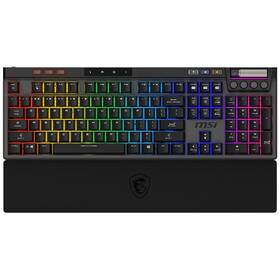 Klávesnice MSI Strike Pro Wireless Silent, CZ layout černá

 obrázek produktu 5 z 5