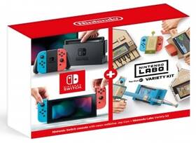 Herní konzole Nintendo Switch s Joy-Con v2 + Nintendo Labo Variety kit červená/modrá

 obrázek produktu 1 z 9