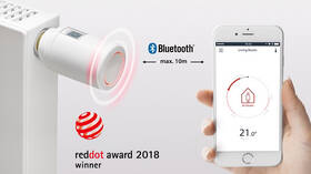 Bezdrátová termohlavice Danfoss Eco™ Bluetooth 

 obrázek produktu 4 z 4