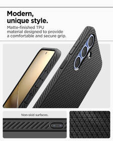 Kryt na mobil Spigen Liquid Air na Samsung Galaxy S25+ černý

 obrázek produktu 14 z 17