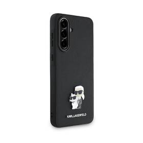 Kryt na mobil Karl Lagerfeld PU Saffiano Metal Karl and Choupette na Samsung Galaxy A56 černý

 obrázek produktu 2 z 5