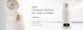 Cestovní ohřívač na vodu a mléko Concept OC4000 bílý

 obrázek produktu 4 z 14