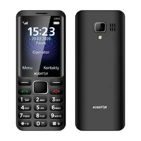 Mobilní telefon Aligator D860 Dual SIM černý

 obrázek produktu 6 z 8