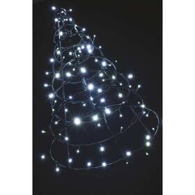 Vánoční osvětlení EMOS 80 LED, 8m, řetěz, studená bílá, časovač, i venkovní použití 

 obrázek produktu 3 z 18