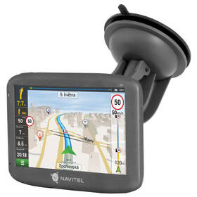Navigační systém GPS NAVITEL E505 MAGNETIC černá barva
