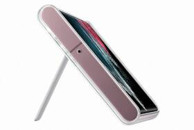 Kryt na mobil Samsung Clear Standing na Galaxy S22 Ultra průhledný

 obrázek produktu 4 z 8