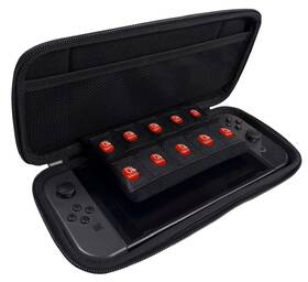 Pouzdro HORI Slim Tough Pouch pro Nintendo Switch černá barva
