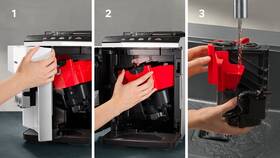 Automatický kávovar Siemens TP515R02 bílá barva
