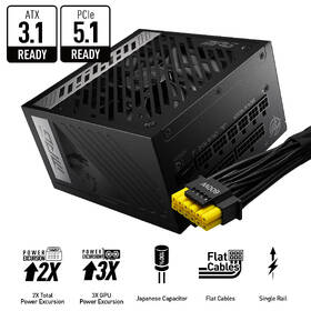 Zdroj MSI A1000G PCIE5 

 obrázek produktu 14 z 14